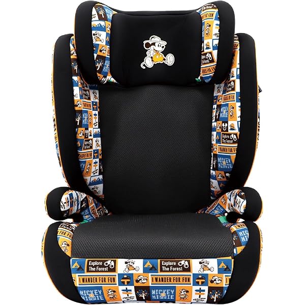 Amazon | ディズニー ハイバックFIX/ミッキー(スマイル) ISOFIX